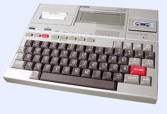 Das erste Vintage Oldtimer Nostalige Notebook Laptop mieten | IT-Event - bundesweite Vermietung von Computern und Moderationsbedarf